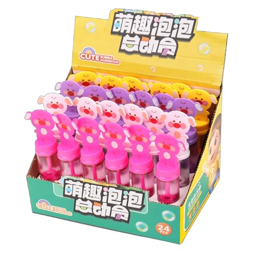 Kleine Blasenstäbe, Partyblasenstäbe | 24-Seiten-Bubble Game Toy für außen - Outdoor Play Party Gefälligkeiten für Garten Hinterhof Rasenpool Karneval von Xinhuju