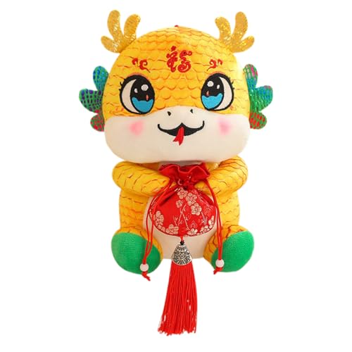 Neujahrsschlange Lunar - 11 -Zoll -Neujahrspuppe chinesischer Stil | Mondjahr Stofftiere, Jahr des Snake Plüschspielzeugs, symbolisches Design dekorative falsche Schlangen für das Frühlingsfestival Neujahrsschlange Lunar - 11 -Zoll -Neujahrspuppe chinesischer Stil | Mondjahr Stofftiere, Jahr des Snake Plüschspielzeugs, symbolisches Design dekorative falsche Schlangen für das Frühlingsfestival von Xinhuju