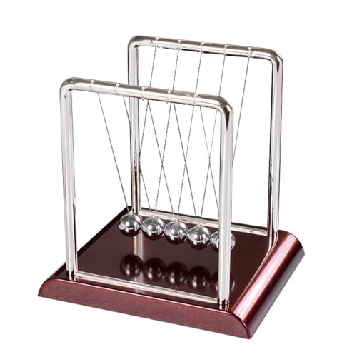 Newton Wiege Balance Kugeln, Newton Wiege Pendel, Pendel 5 Klassische Newton Swing Ball, Wissenschaftliche und Physikalische Gadget, Desktop-Dekoration, Move Spielzeug von Xinhuju