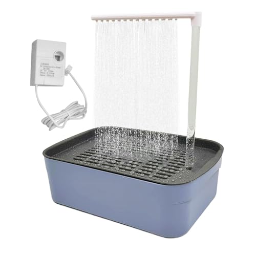Papageienbadewanne – Automatische Papageienbadewanne, Flussbrunnen Indoor – Tierpool-Spiele, ruhig, bequem, für Familienliebhaber Papageienbadewanne – Automatische Papageienbadewanne, Flussbrunnen Indoor – Tierpool-Spiele, ruhig, bequem, für Familienliebhaber von Xinhuju