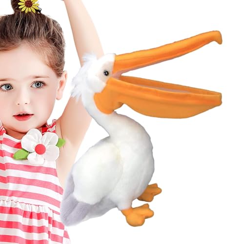 Pelican Plüsch - Weich 11,81in Stoffpelican Toy Doll | Entzückender Langmängelplüsch für Kindergeschenk, Zimmerdekor, Valentinstagsgeschenk, Geburtstagsfeierdekoration, Tierliebhaber Sammlerstücke Pelican Plüsch - Weich 11,81in Stoffpelican Toy Doll | Entzückender Langmängelplüsch für Kindergeschenk, Zimmerdekor, Valentinstagsgeschenk, Geburtstagsfeierdekoration, Tierliebhaber Sammlerstücke von Xinhuju