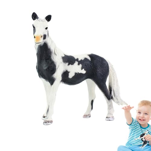 Pferdefiguren | Kreatives Pferdtiermodell Ornament - Realistisches Pferdespielzeug für Mädchen und, Kinder Pferdepädagogische Statue -Spielzeug Pferdefiguren | Kreatives Pferdtiermodell Ornament - Realistisches Pferdespielzeug für Mädchen und, Kinder Pferdepädagogische Statue -Spielzeug von Xinhuju