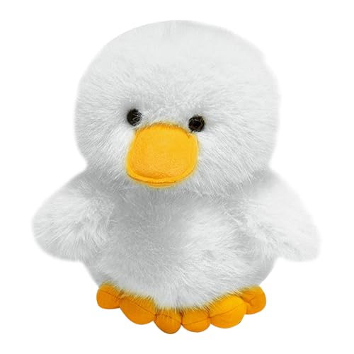 Plüsch-Cuffs für - 9,84 Zoll Plüschente mit frittiertem Haar, Kuscheltier für die Krippe, Schlafzimmerdekoration, Bett, Tierthemenpartys, Studentenpreise von Xinhuju