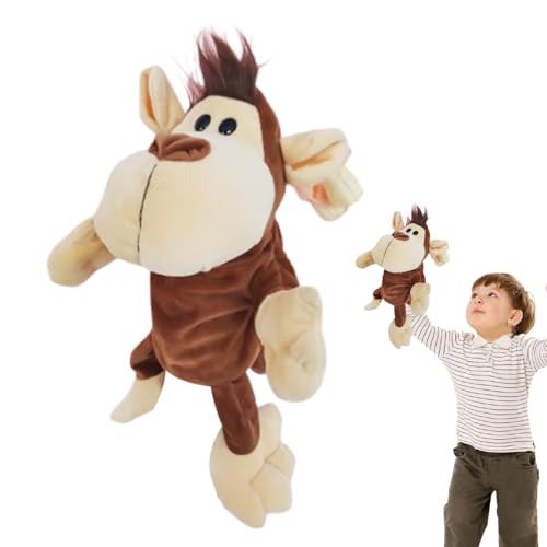 Puppets Luxus | Handpuppen-Spielzeug mit Tierfüllung, Plüschtier, pädagogisch für Rollenspiele Puppets Luxus | Handpuppen-Spielzeug mit Tierfüllung, Plüschtier, pädagogisch für Rollenspiele von Xinhuju