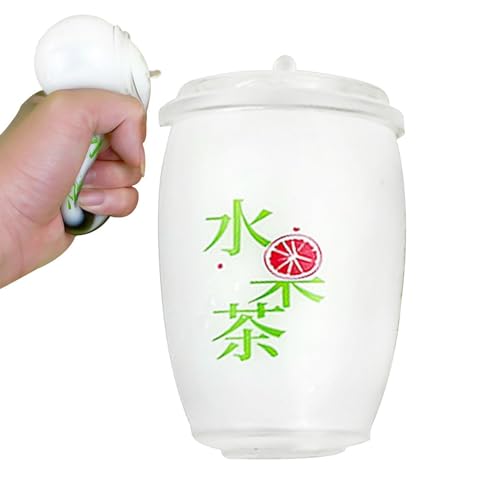 Sensorisches Spielzeug in Form einer Milchteetasse, Milchteetasse, sensorisches Spielzeug zum Drücken, Quetsch- und Druckspielzeug, sensorisches Spielzeug für und Erwachsene zum Stressabbau Sensorisches Spielzeug in Form einer Milchteetasse, Milchteetasse, sensorisches Spielzeug zum Drücken, Quetsch- und Druckspielzeug, sensorisches Spielzeug für und Erwachsene zum Stressabbau von Xinhuju