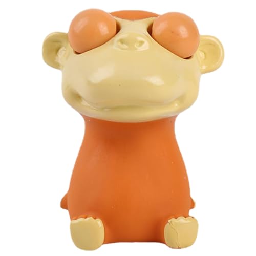 Stress Squeeze Toy Eyes Pop Out Out - Elastic Affe Eye Poping Fidget Toy für Anti -Stress -Entlastung - Anti -Stressspielzeug für Zuhause, Schule, Spielzeug Stressaugen für Mädchen Korbgeschenk von Xinhuju