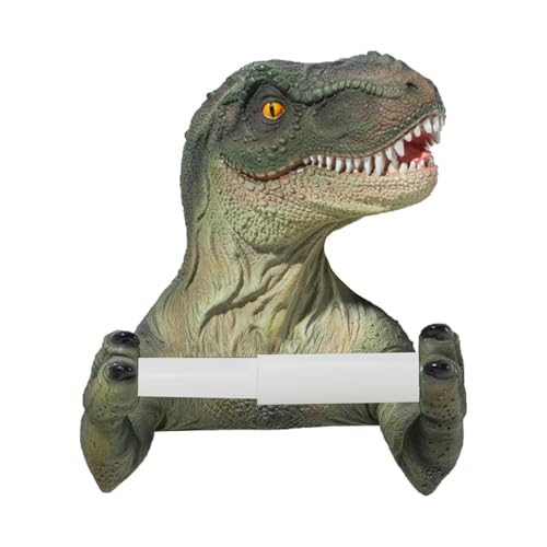 Toilettenpapierhalter, Tyrannosaurus Toilettenpapierhalter - Neuheit Toilettenpapierhalter für Wohnmobil, Büro, Restaurant, Hotel, Organizer von Xinhuju