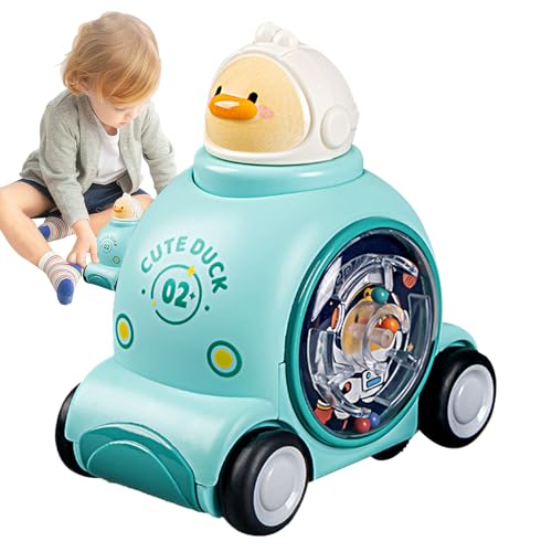 Toy Car für Kleinkinder, Racing Car Toy | Cartoon Space Animal Play Vehicle Racing Truck – Lernreiseaktivitäten Spielzeug in Würfel, niedliches Druckfahrzeug für und Fi Toy Car für Kleinkinder, Racing Car Toy | Cartoon Space Animal Play Vehicle Racing Truck – Lernreiseaktivitäten Spielzeug in Würfel, niedliches Druckfahrzeug für und Fi von Xinhuju