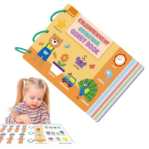 Xinhuju 17 Themen, sensorisches Spielzeug, beschäftigtes Buch für Kleinkinder, sensorisches Buch für Babys – Bücher, leise, pädagogische Aktivitäten, Spielzeug für die Feinmotorik Xinhuju 17 Themen, sensorisches Spielzeug, beschäftigtes Buch für Kleinkinder, sensorisches Buch für Babys – Bücher, leise, pädagogische Aktivitäten, Spielzeug für die Feinmotorik von Xinhuju