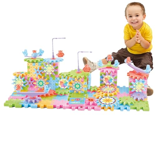 Xinhuju Ausrüstungsspielzeug für Spielzeug-Set mit elektrischen Bausteinen, ineinandergreifende Lernblöcke, Puzzle, wiederverwendbar, für Kinder ab 3 Jahren von Xinhuju