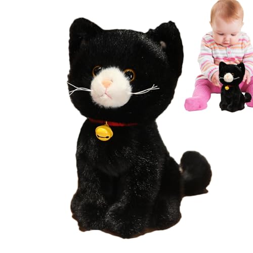 Xinhuju Katze aus Plüsch, 27 cm mit niedlichem Aussehen | Puppen aus Plüsch, Plüschtierspielzeug, Plüschkissen für Männer, Frauen, Familie, Freunde, Kollegen Xinhuju Katze aus Plüsch, 27 cm mit niedlichem Aussehen | Puppen aus Plüsch, Plüschtierspielzeug, Plüschkissen für Männer, Frauen, Familie, Freunde, Kollegen von Xinhuju