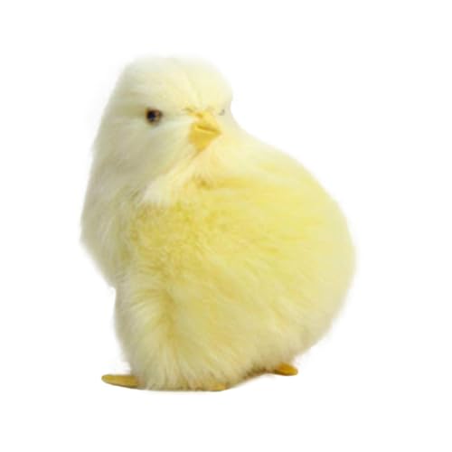 Xinhuju Küken-Plüschspielzeug, Simulationsspielzeug, realistisches Tier, Spielzeug für Ostern, Küken, Kognition, Huhn, Modell Figur von Xinhuju