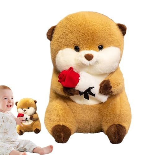 Xinhuju Kuscheltiere,Kuscheltiere | Valentinstag-Raumdekoration, 9,4 Zoll Große Weiche Plüschpuppen Mit Roter Rose | Kuschelige Plüschtiere Für Und Mädchen Xinhuju Kuscheltiere,Kuscheltiere | Valentinstag-Raumdekoration, 9,4 Zoll Große Weiche Plüschpuppen Mit Roter Rose | Kuschelige Plüschtiere Für Und Mädchen von Xinhuju