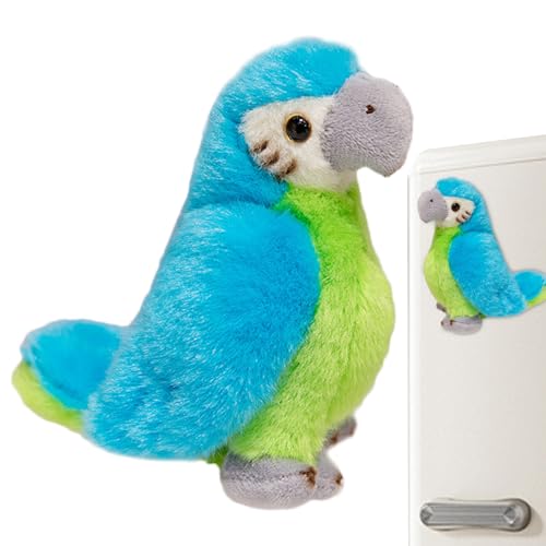 Xinhuju Magnet Plüschfigur - weicher, Tierartikel | Vogelgefüllter Modell, magnetischer Begleitercharakter, gemütliche dekorative Ornament, Schreibtischraumregal, Home Office Schlafzimmer Simul von Xinhuju