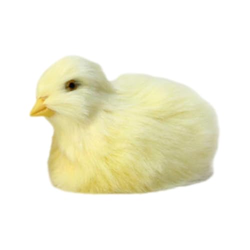 Xinhuju Plüschtiere für | Simulationshuhn Plüsch | Bauernhof Partybevorzugungen | Realistisches Pelztier | Kognitive Huhn Modellfigur für von Xinhuju
