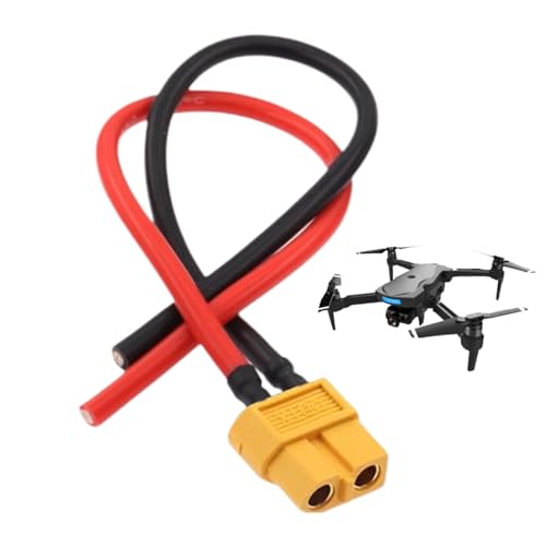 Xinhuju XT60-Anschluss | XT60-Verlängerungskabel weiblich männlich | Kabel Adapter männlich und weiblich Teile Zubehör tragbar für RC Drohne Auto Xinhuju XT60-Anschluss | XT60-Verlängerungskabel weiblich männlich | Kabel Adapter männlich und weiblich Teile Zubehör tragbar für RC Drohne Auto von Xinhuju