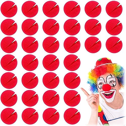 Xinlie 30 Stück Clown-Nase Schaumstoff Rot Red Nose Day Party Rote Clownnase Rot Clownsnasen Clown-Nase aus Schaumstoff in rot für Fasching Karneval oder andere Mottopartys |Durchmesser ca. 5cm| Xinlie 30 Stück Clown-Nase Schaumstoff Rot Red Nose Day Party Rote Clownnase Rot Clownsnasen Clown-Nase aus Schaumstoff in rot für Fasching Karneval oder andere Mottopartys |Durchmesser ca. 5cm| von Xinlie