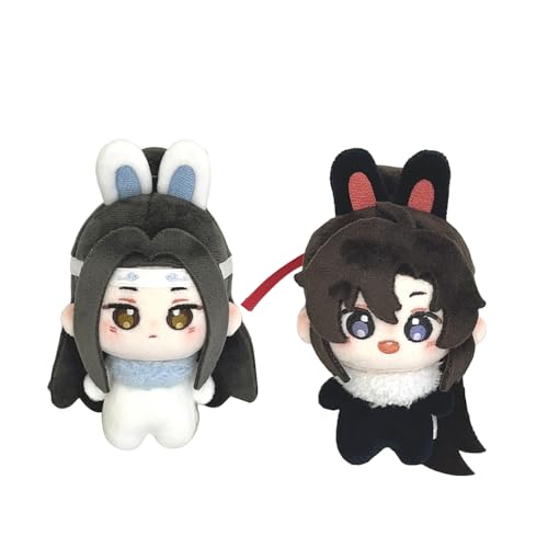 Wei Wu Xian Plush Anime Soft Figur LAN Wang Ji Cartoon Anhänger Keychain Backpack Dekoration Geschenk für Amime Fans 10CM Wei Wu Xian Plush Anime Soft Figur LAN Wang Ji Cartoon Anhänger Keychain Backpack Dekoration Geschenk für Amime Fans 10CM von Xinnice