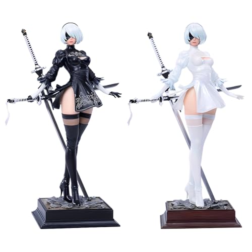 Xinnice 2B Figur 2B Yorha Statue Modell Standing 2b Action Figure Anime PVC Game Charackter Dekoration Acryl Display Box Geschenk für Fans 2PCS Xinnice 2B Figur 2B Yorha Statue Modell Standing 2b Action Figure Anime PVC Game Charackter Dekoration Acryl Display Box Geschenk für Fans 2PCS von Xinnice