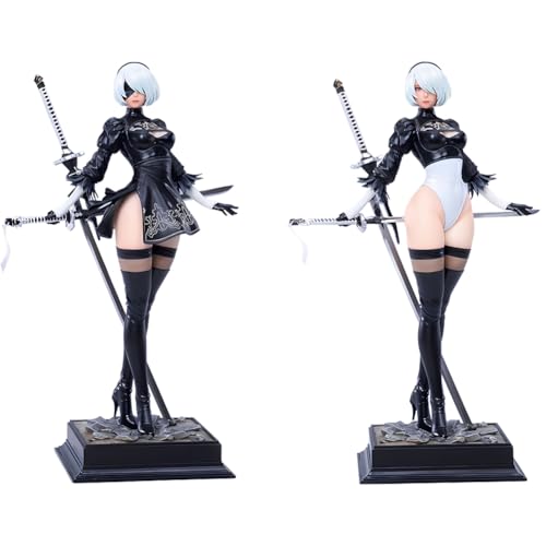 Xinnice 2B Figur 2B Yorha Statue Modell Standing 2b Action Figure Anime PVC Game Charackter Dekoration Acryl Display Box Geschenk für Fans 2PCS Xinnice 2B Figur 2B Yorha Statue Modell Standing 2b Action Figure Anime PVC Game Charackter Dekoration Acryl Display Box Geschenk für Fans 2PCS von Xinnice