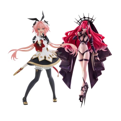 Xinnice 2PCS Astolfo Figur Anime Actionfigur Baobhan Sith Fate Stay Night Figuren Original Paniting Illustration Figure FGO Dekoration 21cm von Xinnice