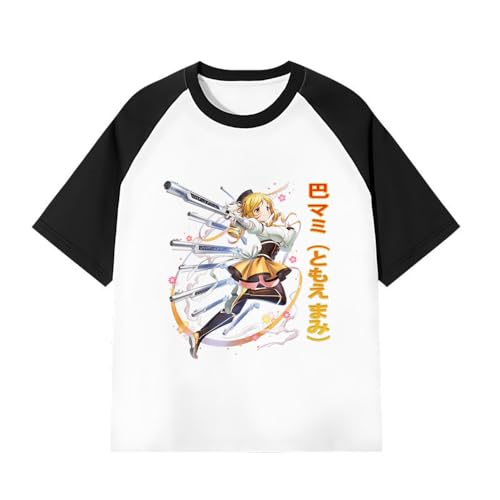 Xinnice Akemi Homura Tshirt Anime Druck Shirt Kaname Madoka Kurzarm Unisex Cartoon Casual Bequeme Sport Teens Tops Geschenk XXS-4XL Xinnice Akemi Homura Tshirt Anime Druck Shirt Kaname Madoka Kurzarm Unisex Cartoon Casual Bequeme Sport Teens Tops Geschenk XXS-4XL von Xinnice