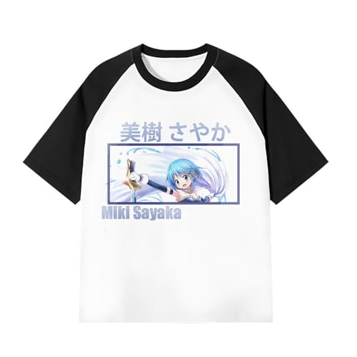 Xinnice Akemi Homura Tshirt Anime Druck Shirt Kaname Madoka Kurzarm Unisex Cartoon Casual Bequeme Sport Teens Tops Geschenk XXS-4XL Xinnice Akemi Homura Tshirt Anime Druck Shirt Kaname Madoka Kurzarm Unisex Cartoon Casual Bequeme Sport Teens Tops Geschenk XXS-4XL von Xinnice