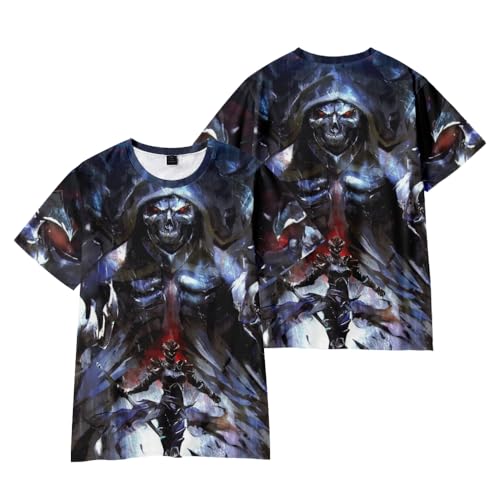 Xinnice Albedo Tshirt Anime Shirt Ooal Gown Kurzarm Albedo Manga Cartoon Sommer Casual Unisex Sport Tshit Herren Damen XXS-4XL Xinnice Albedo Tshirt Anime Shirt Ooal Gown Kurzarm Albedo Manga Cartoon Sommer Casual Unisex Sport Tshit Herren Damen XXS-4XL von Xinnice