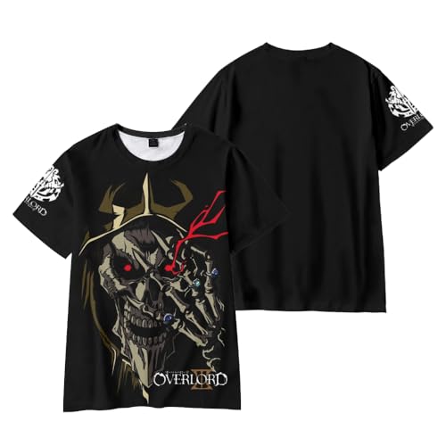 Xinnice Albedo Tshirt Anime Shirt Ooal Gown Kurzarm Albedo Manga Cartoon Sommer Casual Unisex Sport Tshit Herren Damen XXS-4XL Xinnice Albedo Tshirt Anime Shirt Ooal Gown Kurzarm Albedo Manga Cartoon Sommer Casual Unisex Sport Tshit Herren Damen XXS-4XL von Xinnice