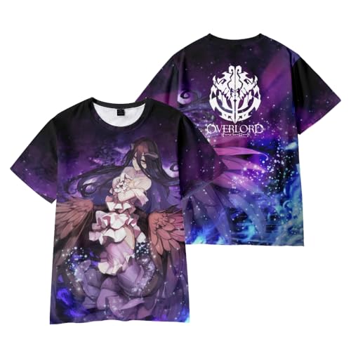 Xinnice Albedo Tshirt Anime Shirt Ooal Gown Kurzarm Albedo Manga Cartoon Sommer Casual Unisex Sport Tshit Herren Damen XXS-4XL Xinnice Albedo Tshirt Anime Shirt Ooal Gown Kurzarm Albedo Manga Cartoon Sommer Casual Unisex Sport Tshit Herren Damen XXS-4XL von Xinnice