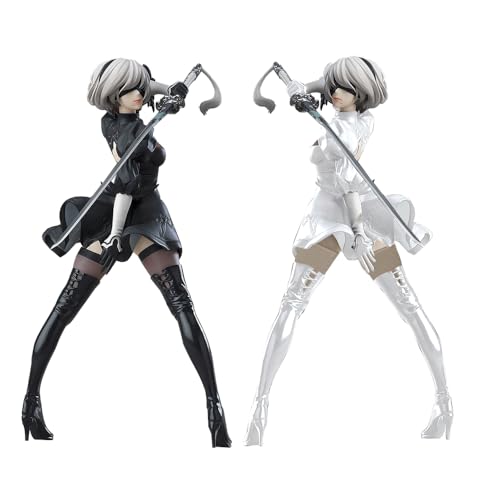 Xinnice Anime 2Bautomata Figur,Statue Modell Standing Actionfigur,Desktop Dekoration Sammlerstück,Geschenk für Anime Fans 2PCS Xinnice Anime 2Bautomata Figur,Statue Modell Standing Actionfigur,Desktop Dekoration Sammlerstück,Geschenk für Anime Fans 2PCS von Xinnice