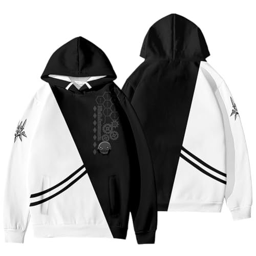 Xinnice Anime A2yorha Kapuzenpullover 9Syorha Long Sleeve Sweatshirt 2Byorha Full Set Druck Anime Langarmpullover für Unisex Xinnice Anime A2yorha Kapuzenpullover 9Syorha Long Sleeve Sweatshirt 2Byorha Full Set Druck Anime Langarmpullover für Unisex von Xinnice