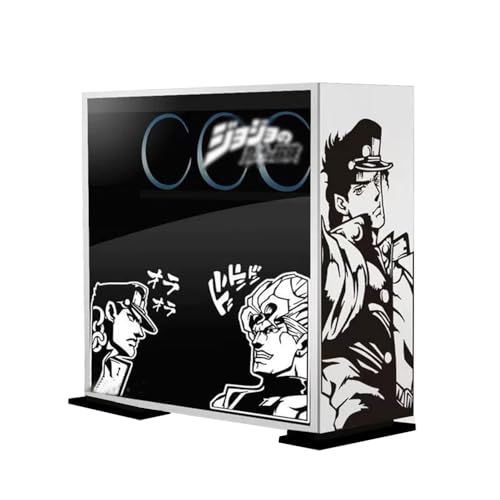 Xinnice Anime Aufkleber Dio Brando/Jotaro PC Gehäuse Aufkleber Cartoon leicht entfernbar wasserdicht Computer Dekoration von Xinnice