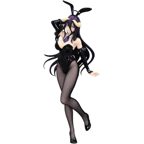 Xinnice Anime Bunny Girl Figur Albedo Actionfigur Standing Statue Modell PVC 30CM Desktop Dekoration Sammlung Ornament Geschenke für Anime Fans von Xinnice