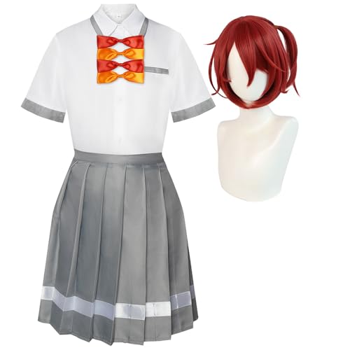Xinnice Anime Charaktere Cosplay Kostüme Yanami Anna Uniform Full Set Komari Chika Cosplay Outfit Halloween Karneval Dress Up für Damen Xinnice Anime Charaktere Cosplay Kostüme Yanami Anna Uniform Full Set Komari Chika Cosplay Outfit Halloween Karneval Dress Up für Damen von Xinnice