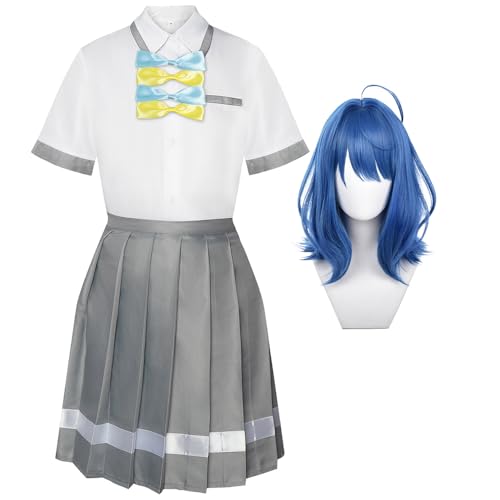 Xinnice Anime Charaktere Cosplay Kostüme Yanami Anna Uniform Full Set Komari Chika Cosplay Outfit Halloween Karneval Dress Up für Damen Xinnice Anime Charaktere Cosplay Kostüme Yanami Anna Uniform Full Set Komari Chika Cosplay Outfit Halloween Karneval Dress Up für Damen von Xinnice