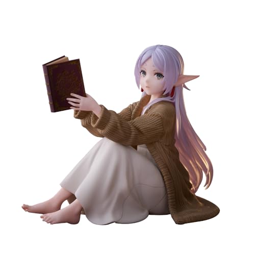 Xinnice Anime Figuren Frieren und Fern Statue Modell Sitting Actionfigur Fern PVC Desktop Dekoration Sammlerstück Geschenke für Anime Fans von Xinnice