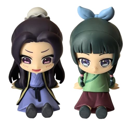 Xinnice Anime Figuren Maomao und Jinshi Figur PVC sitzend Statue 6CM Desktop Auto Dekoration Sammlerstück Geschenk für Anime Fans Xinnice Anime Figuren Maomao und Jinshi Figur PVC sitzend Statue 6CM Desktop Auto Dekoration Sammlerstück Geschenk für Anime Fans von Xinnice