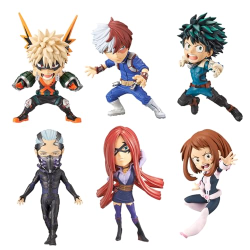 Xinnice Anime Figuren Todoroki Shouto/Midoriya Izuku/Uraraka Ochako/Bakugou Katsuki/Mt Lady/Dabi Actionfigur Statue Modell PVC Desktop Dekoration Xinnice Anime Figuren Todoroki Shouto/Midoriya Izuku/Uraraka Ochako/Bakugou Katsuki/Mt Lady/Dabi Actionfigur Statue Modell PVC Desktop Dekoration von Xinnice