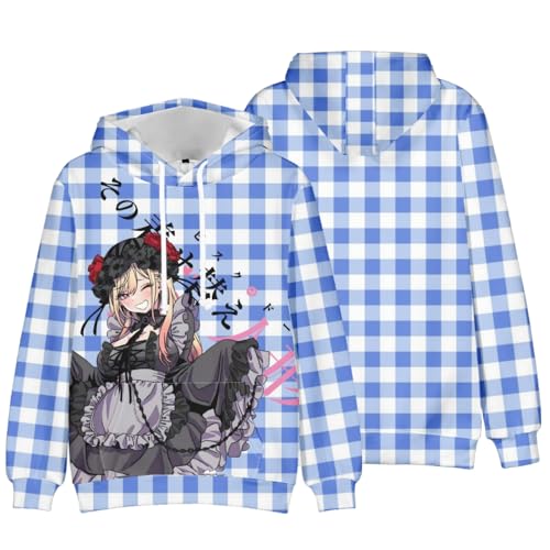 Xinnice Anime Kapuzenpullover Kitagawa Marin Sweatshirt Long Sleeve Cosplay Kitagawa Marin Merch Unisex Freizeit Pullover Hoodie Xinnice Anime Kapuzenpullover Kitagawa Marin Sweatshirt Long Sleeve Cosplay Kitagawa Marin Merch Unisex Freizeit Pullover Hoodie von Xinnice