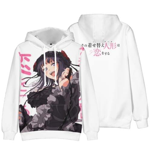 Xinnice Anime Kapuzenpullover Kitagawa Marin Sweatshirt Long Sleeve Cosplay Kitagawa Marin Merch Unisex Freizeit Pullover Hoodie Xinnice Anime Kapuzenpullover Kitagawa Marin Sweatshirt Long Sleeve Cosplay Kitagawa Marin Merch Unisex Freizeit Pullover Hoodie von Xinnice