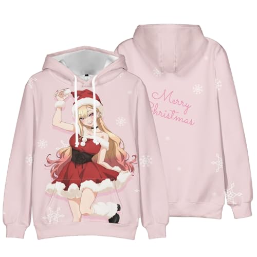 Xinnice Anime Kapuzenpullover Kitagawa Marin Sweatshirt Long Sleeve Cosplay Kitagawa Marin Merch Unisex Freizeit Pullover Hoodie Xinnice Anime Kapuzenpullover Kitagawa Marin Sweatshirt Long Sleeve Cosplay Kitagawa Marin Merch Unisex Freizeit Pullover Hoodie von Xinnice