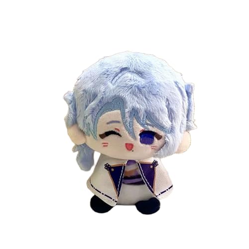 Xinnice Anime Kaveh Plush Tighnari Figur Soft Xiao Cartoon Anhänger Wanderer Keychain Backpack Dekoration Geschenk für Anime Fans 12CM von Xinnice