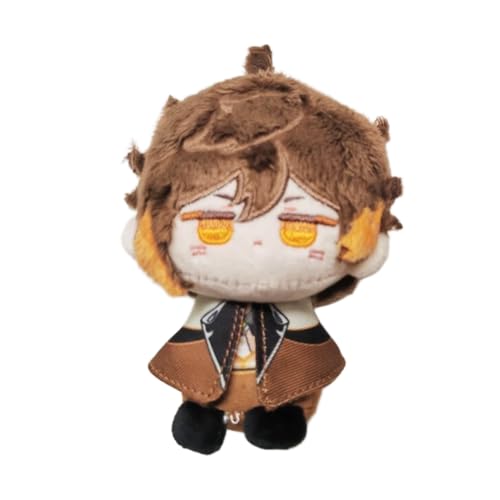 Xinnice Anime Kaveh Plush Tighnari Figur Soft Xiao Cartoon Anhänger Wanderer Keychain Backpack Dekoration Geschenk für Anime Fans 12CM von Xinnice