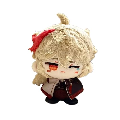 Xinnice Anime Kaveh Plush Tighnari Figur Soft Xiao Cartoon Anhänger Wanderer Keychain Backpack Dekoration Geschenk für Anime Fans 12CM von Xinnice
