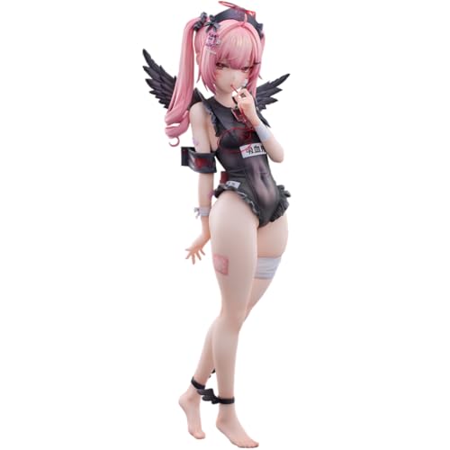 Xinnice Anime Original Painting Figur Minarai Nurse Tsukiyomi Ai Actionfigur Illustration Statue Modell Stehende Dekoration 25cm von Xinnice
