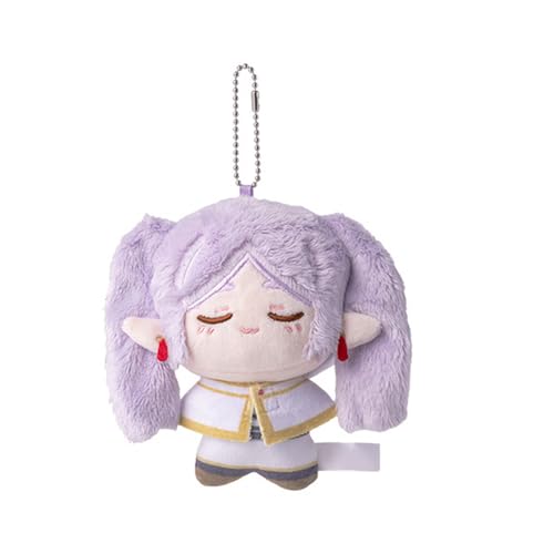 Xinnice Anime Plush Frieren Soft Figur, Anime Cartoon Backpack Anhänger Keychain,Geschenk für Anime Fans,10CM Xinnice Anime Plush Frieren Soft Figur, Anime Cartoon Backpack Anhänger Keychain,Geschenk für Anime Fans,10CM von Xinnice