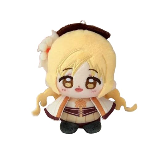 Xinnice Anime Plush Mami Tomoe Figur Cartoon Soft Figur 10CM Anime Anhänger Backpack Dekoration Keychain Geschenk Xinnice Anime Plush Mami Tomoe Figur Cartoon Soft Figur 10CM Anime Anhänger Backpack Dekoration Keychain Geschenk von Xinnice