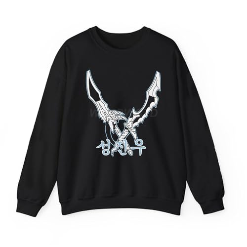 Xinnice Anime Sung Jin Woo Kapuzenpullover Cha Hae In Long Sleeve Sweatshirt Full Set Druck Anime Langarmpullover für Unisex Xinnice Anime Sung Jin Woo Kapuzenpullover Cha Hae In Long Sleeve Sweatshirt Full Set Druck Anime Langarmpullover für Unisex von Xinnice