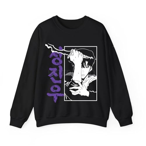 Xinnice Anime Sung Jin Woo Kapuzenpullover Cha Hae In Long Sleeve Sweatshirt Full Set Druck Anime Langarmpullover für Unisex Xinnice Anime Sung Jin Woo Kapuzenpullover Cha Hae In Long Sleeve Sweatshirt Full Set Druck Anime Langarmpullover für Unisex von Xinnice